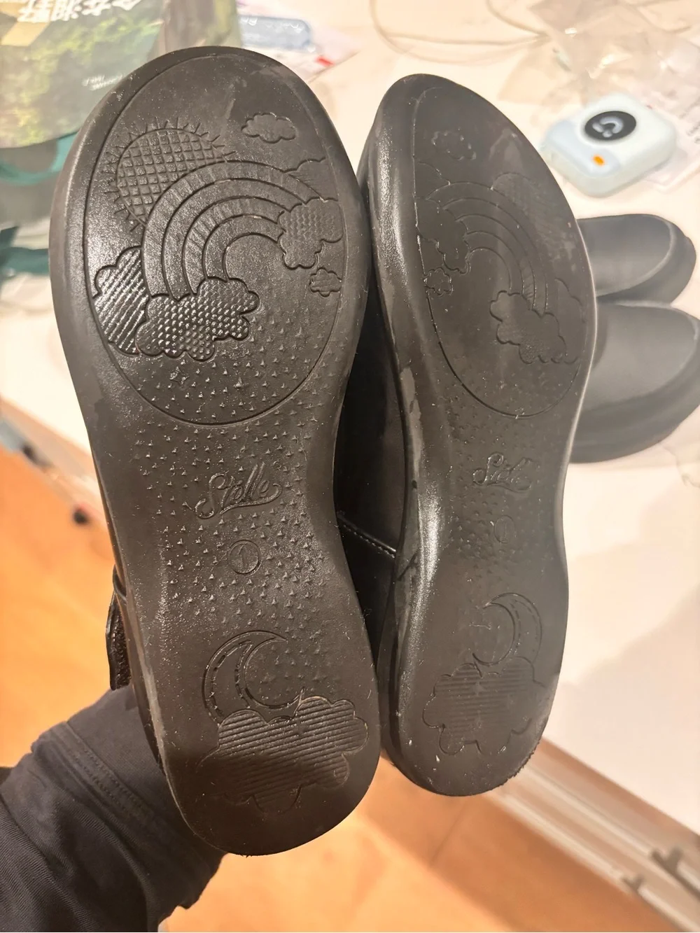 Elle Black Mary Jane School & Dress Shoes for Girls
